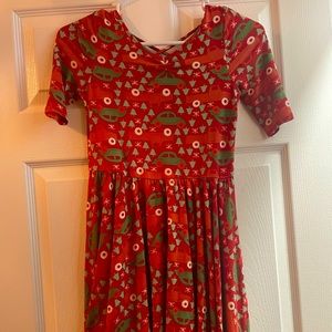 Dot dot smiles 8/10 dress Christmas